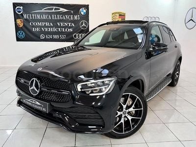 Usado Mercedes GLC300e 306 CV (225 kW) 2022 Negro SUV
