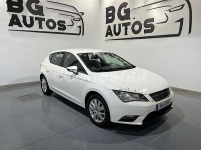 Usado Seat Leon I-Tech 105 CV (77 kW) 2014 Blanco Berlina