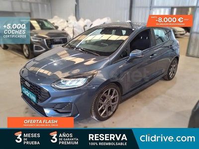 Usado Ford Fiesta Active X 125 CV (91 kW) 2022 Azul Utilitario