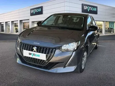 Usado Peugeot 208 Active 101 CV (74 kW) 2020 Gris Utilitario