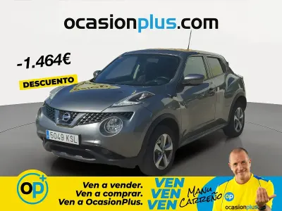 Usado Nissan Juke Acenta 112 CV (82 kW) 2018 Gris SUV
