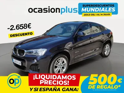 Usado BMW X4 190 CV (139 kW) 2018 Negro SUV