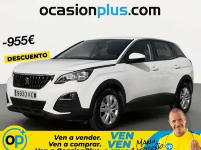 Usado Peugeot 3008 Active 131 CV (96 kW) 2017 Blanco SUV