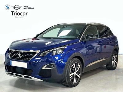 Usado Peugeot 3008 GT-line 131 CV (96 kW) 2020 Azul SUV