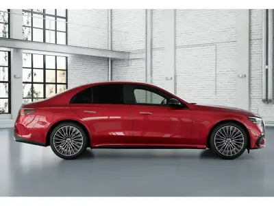 Uusi Mercedes E200 204 HP (150 kW) 2025 Punainen Sedan