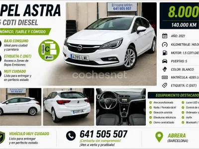Usado Opel Astra