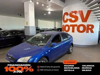 Begagnad Ford Focus Ambiente 90 HK (66 kW) 2007 Blå Halvkombi