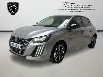 Usado Peugeot 208 Allure 100 CV (73 kW) 2025 Gris Utilitario