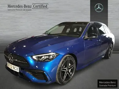 Usado Mercedes C220 200 CV (147 kW) 2025 Azul espectral Familiar