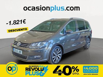 Usado VW Sharan Sportline 150 CV (110 kW) 2017 Marrón Monovolumen