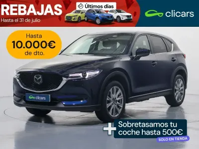 Usado Mazda CX-5 165 CV (121 kW) 2021 Azul SUV