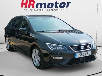 Usado Seat Leon FR 150 CV (110 kW) 2019 Negro