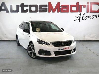Usado Peugeot 308 SW GT 130 CV (95 kW) 2021 Blanco Familiar