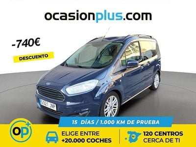 Usado Ford Tourneo Courier Titanium 95 CV (69 kW) 2016 Azul Monovolumen