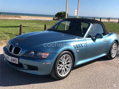 Usado BMW Z3 118 CV (86 kW) 2001 Azul Descapotable