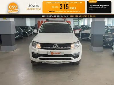 Usado VW Amarok Trendline 204 CV (150 kW) 2019 Blanco Pickup/Camioneta