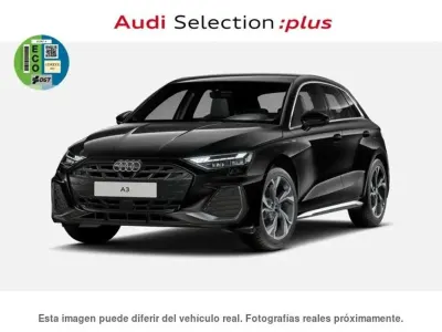 Usado Audi A3 Sportback S-Line 150 CV (110 kW) 2025 Negro Utilitario