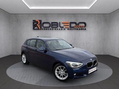 Usado BMW 118 143 CV (105 kW) 2012 Azul Utilitario