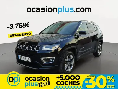 Begagnad Jeep Compass Limited 140 HK (102 kW) 2020 Svart SUV