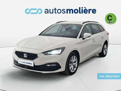Usado Seat Leon Style 116 CV (85 kW) 2022 Blanco Familiar