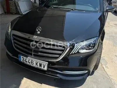 Usado Mercedes S350 258 CV (189 kW) 2018 Negro Berlina