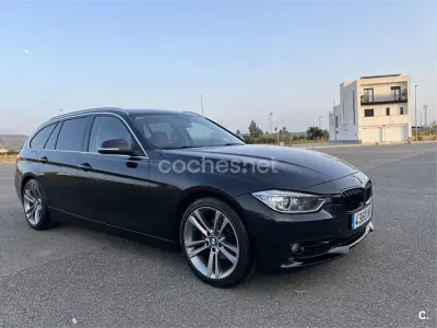 Usado BMW 320 Efficient Dynamics 163 CV (119 kW) 2013 Negro Familiar