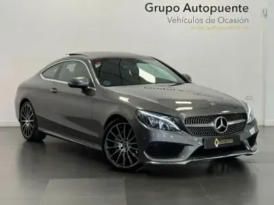 Occasion Mercedes C220 AMG 170 PK (125 kW) 2017 Grijs Coupé