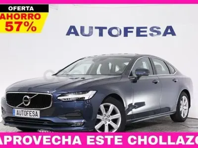 Usado Volvo S90 Momentum 150 CV (110 kW) 2020 Azul Berlina