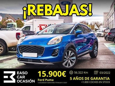 Blanco Usado 2022 Ford Puma Titanium X SUV | 18.900 € (Precio justo)