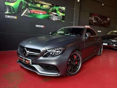 Usado Mercedes C63 AMG AMG 510 CV (375 kW) 2016 Gris Descapotable
