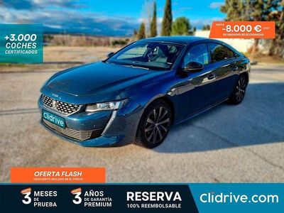 Usado Peugeot 508 GT-line 131 CV (96 kW) 2020 Azul Berlina