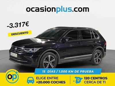 Negro Usado 2021 VW Tiguan Life SUV | 25.490 € (Buen precio)