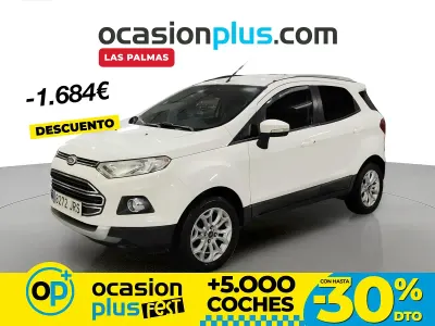 Usado Ford Ecosport Titanium 125 CV (91 kW) 2016 Blanco SUV