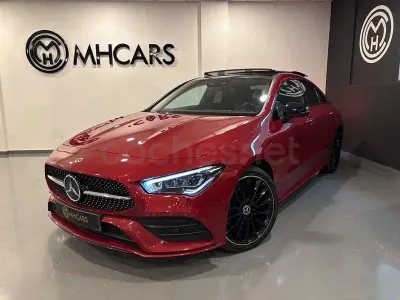 Usado Mercedes CLA250e 218 CV (160 kW) 2021 Granate Coupe