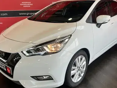 Usado Nissan Micra Acenta 101 CV (74 kW) 2020 Solid white (sólido) Utilitario