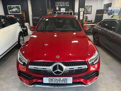 Usado Mercedes GLC220 194 CV (142 kW) 2021 Rojo Coupe