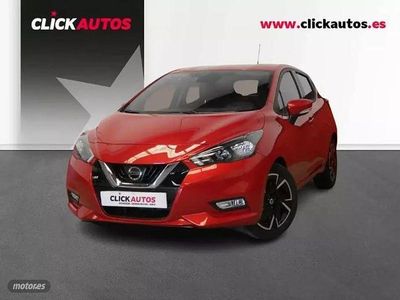 Usado Nissan Micra Acenta 92 CV (67 kW) 2021 Rojo Utilitario