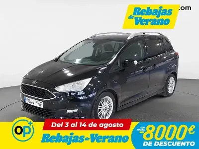 Usado Ford C-MAX Trend+ 125 CV (91 kW) 2016 Negro Monovolumen