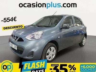 Usado Nissan Micra 80 CV (58 kW) 2017 Azul Utilitario
