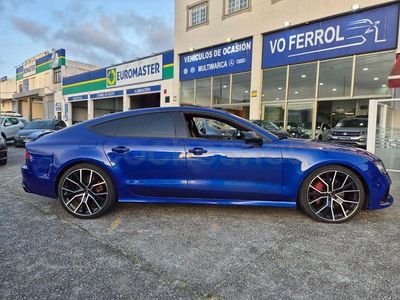 Usado Audi A7 Sportback Premium 313 CV (230 kW) 2014 Azul Utilitario