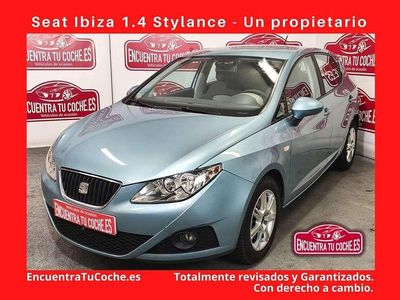 Usado Seat Ibiza 86 CV (63 kW) 2009 Azul Utilitario