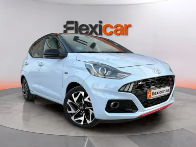 Usado Hyundai i10 N Line 101 CV (74 kW) 2021 Azul Utilitario