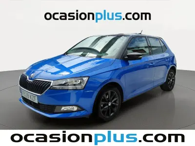 Brugt Skoda Fabia 75 HK (55 kW) 2019 Blå Hatchback