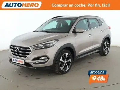 Usado Hyundai Tucson Style 177 CV (130 kW) 2016 Blanco SUV