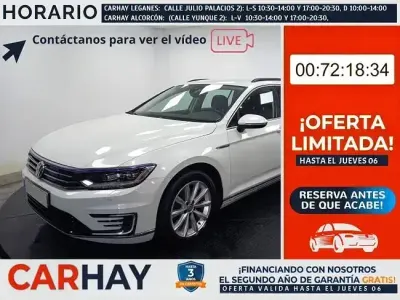 Usado VW Passat GTE 220 CV (161 kW) 2018 Blanco Familiar