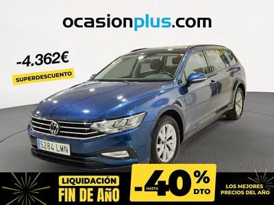 Azul Usado 2021 VW Passat Business Familiar | 20.490 € (Precio justo)
