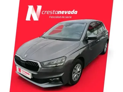 Usado Skoda Fabia Selection 80 CV (58 kW) 2024 Gris / plata Utilitario