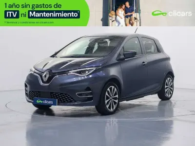 Usado Renault Zoe Zen 100 kW (136 CV) 2021 Gris Utilitario