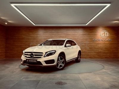 Usado Mercedes GLA220 AMG line 170 CV (125 kW) 2014 Blanco SUV