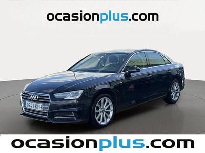 Usado Audi A4 S-Line 122 CV (89 kW) 2017 Negro Berlina